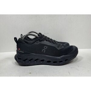 On Cloud Cloudsurfer Trail 2 Triple‎ Black Sneakers Women's Size 9 3wf30101043